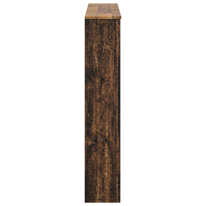 Fireplace Surround Old Wood 102 x 20 x 102 cm Engineered Wood