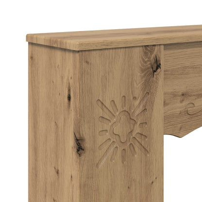 Fireplace Surround Artisan Oak 102 x 20 x 102 cm