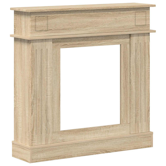Fireplace Surround Sonoma 102 x 26 x 100 cm Engineered Wood