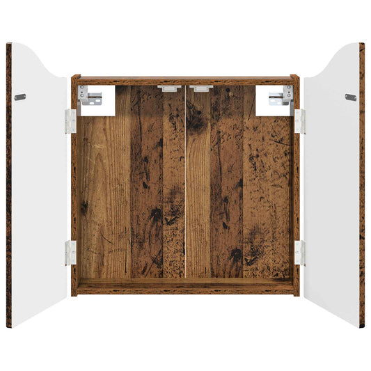 Dartboard Cabinet Old Wood 56 x 12 x 63 cm Engineered Wood