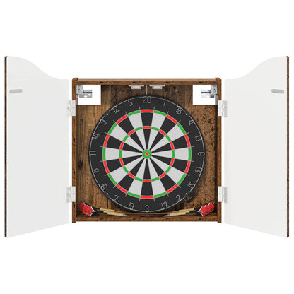 Dartboard Cabinet Old Wood 56 x 12 x 63 cm Engineered Wood