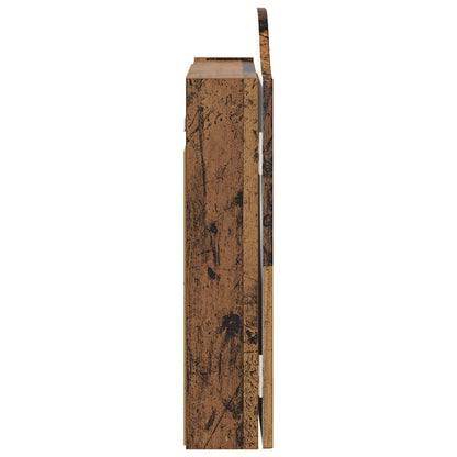 Dartboard Cabinet Old Wood 56 x 12 x 63 cm Engineered Wood