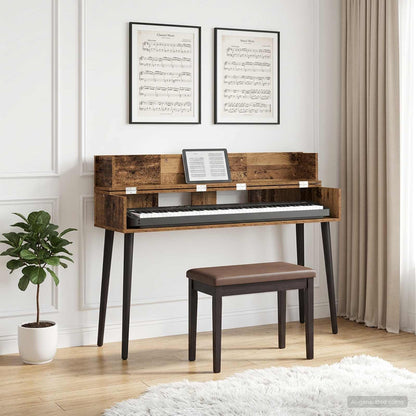 Studio Desk Old Wood 152 x 40 x 19.5 cm Engineered Wood