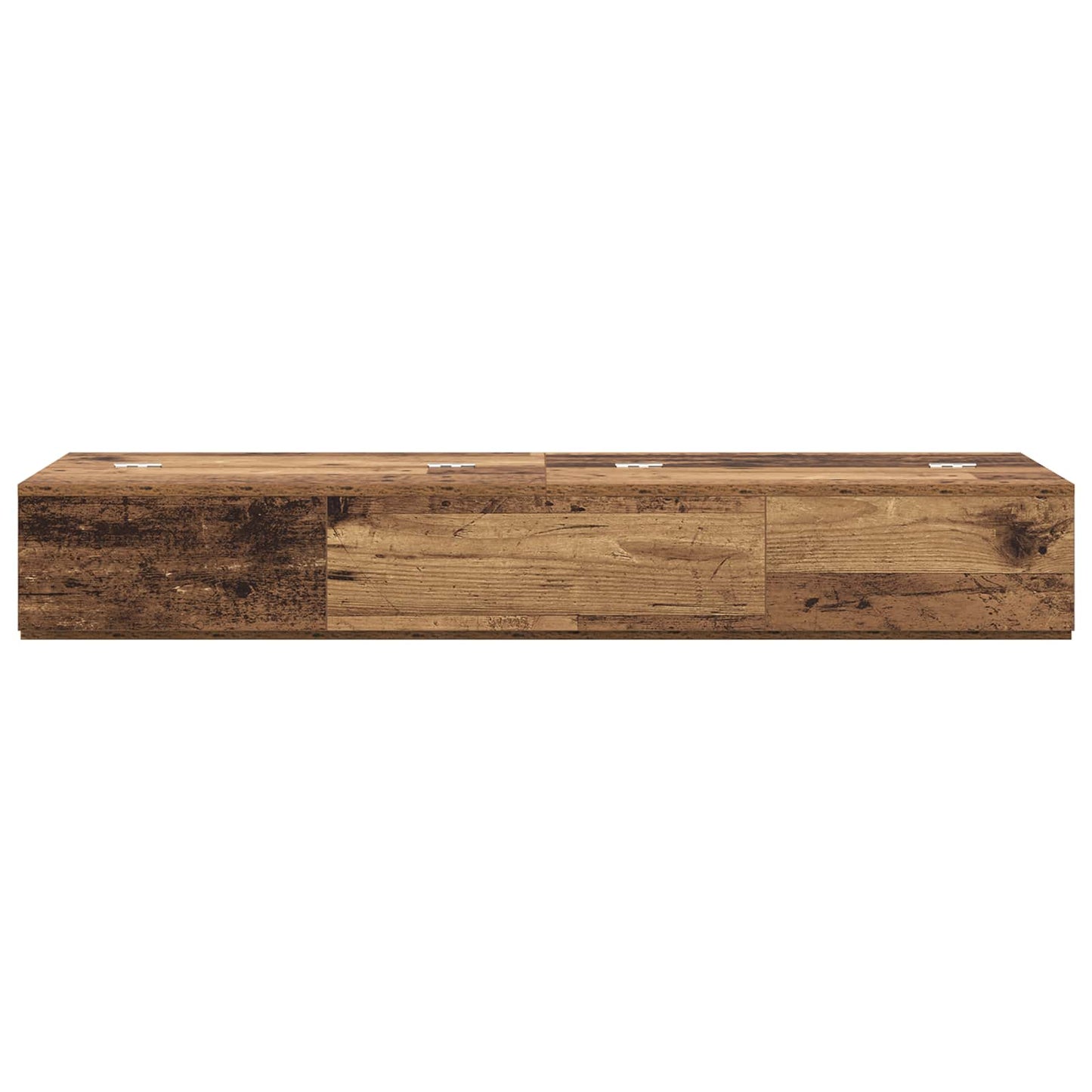 Studio Desk Oak Wood 152 x 40 x 19.5 cm Engineered Wood