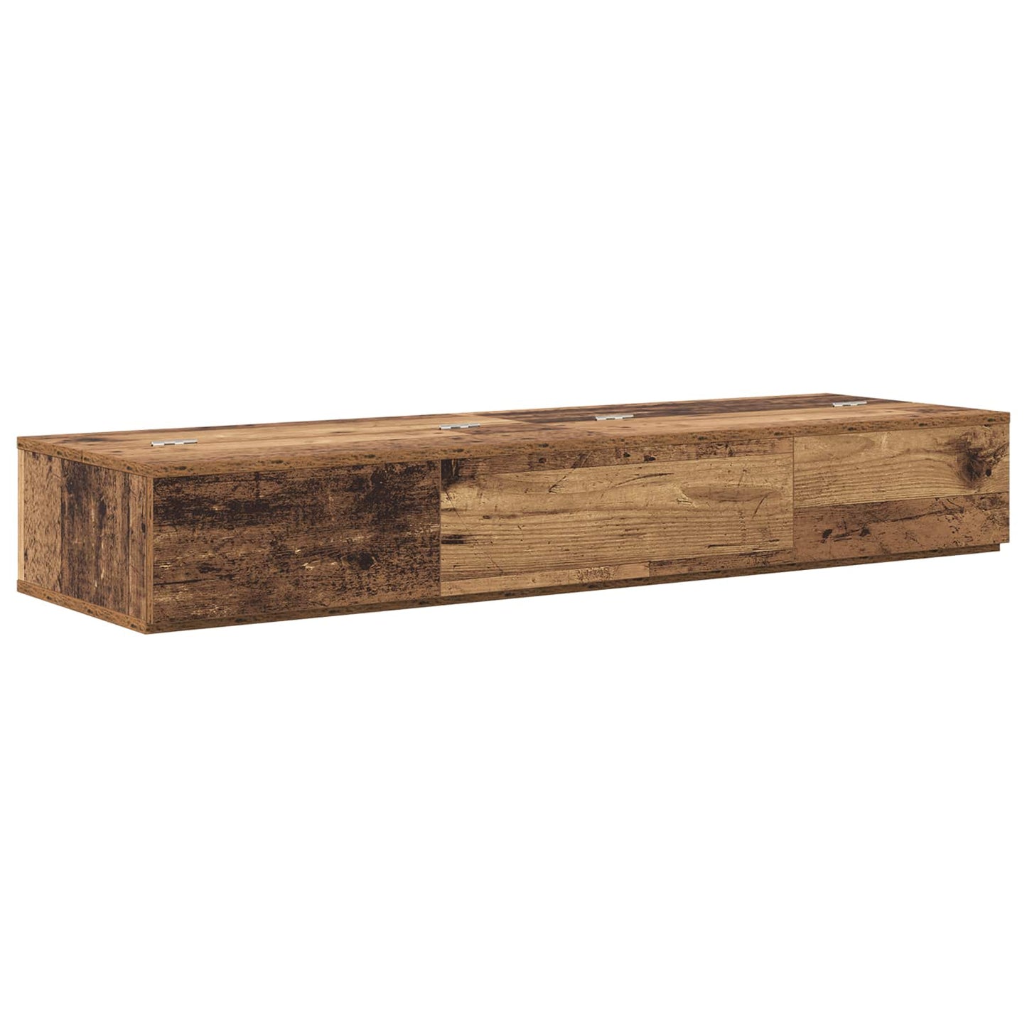Studio Desk Oak Wood 130 x 40 x 19.5 cm Engineered Wood