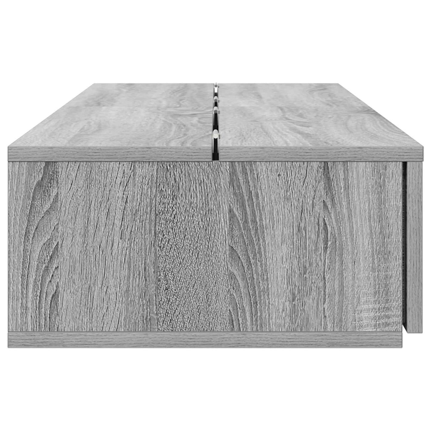 Studio Desk Grey Sonoma 110 x 40 x 19.5 cm Engineered Wood