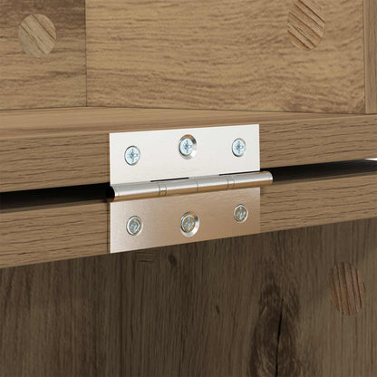 Studio Desk Artisan Oak 110 x 40 x 19.5 cm Engineered Wood
