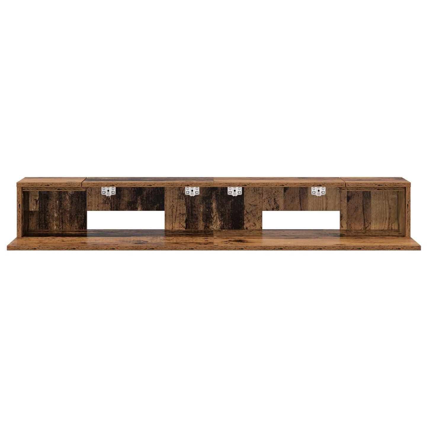 Studio Desk Old Wood 130 x 36 x 19.5 cm Engineered Wood