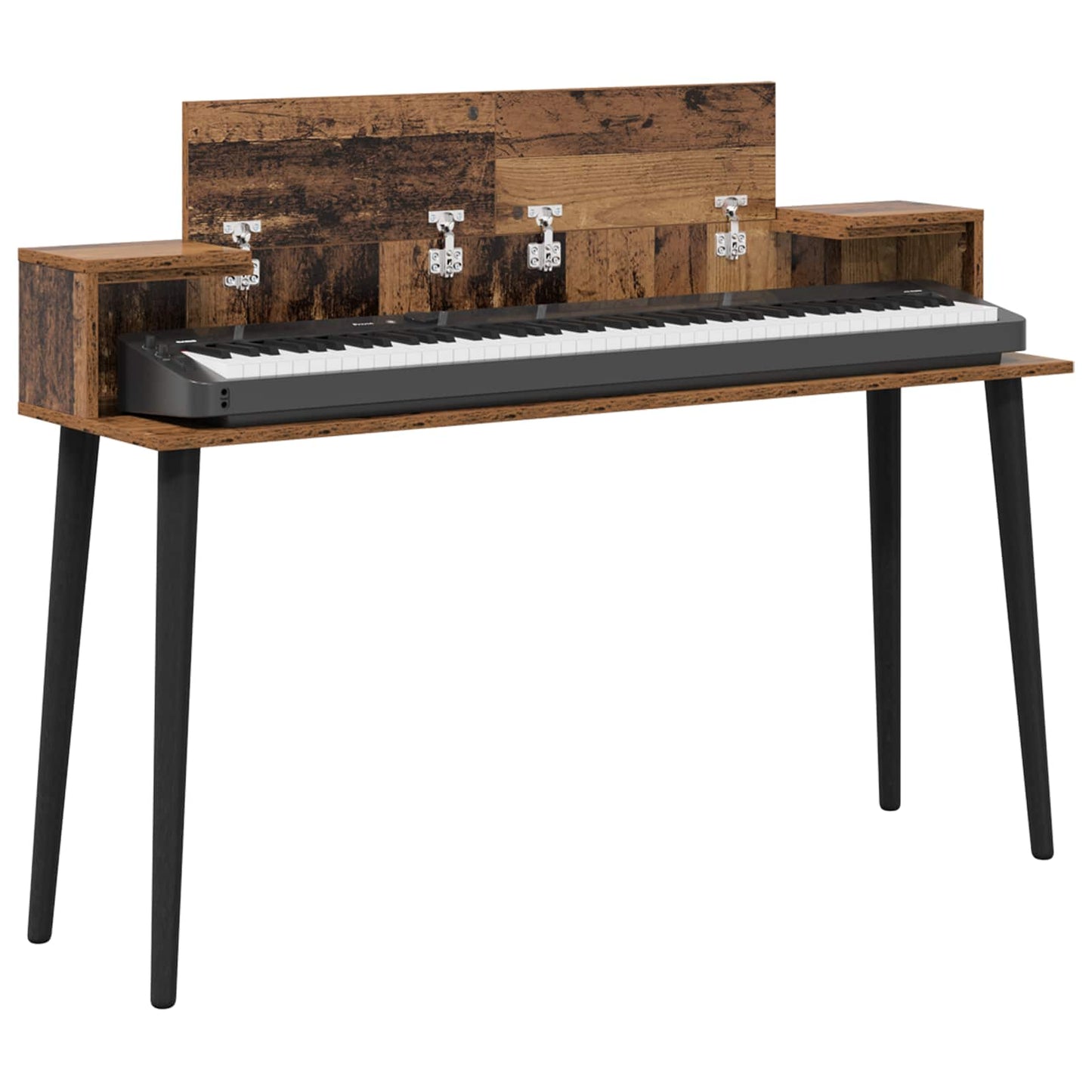 Studio Desk Old Wood 130 x 36 x 19.5 cm Engineered Wood