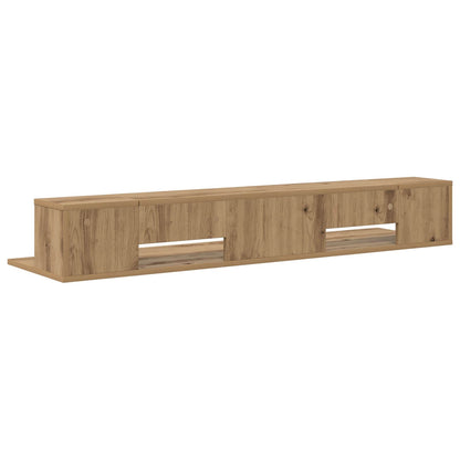 Studio Desk Artisan Oak 130 x 36 x 19.5 cm Engineered Wood