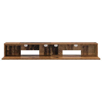 Studio Desk Old Wood 110 x 36 x 19.5 cm Engineered Wood