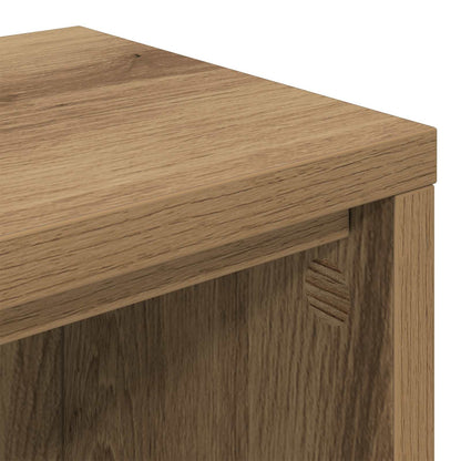 Studio Desk Artisan Oak 110 x 36 x 19.5 cm Engineered Wood