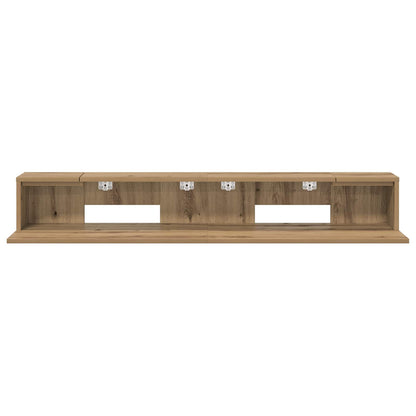 Studio Desk Artisan Oak 110 x 36 x 19.5 cm Engineered Wood
