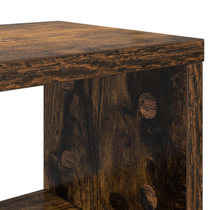 Studio Desk Smoked Oak 152 x 42.5 x 36 cm Engineered Wood