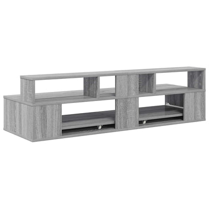 Studio Desk Grey Sonoma 152 x 42.5 x 36 cm Engineered Wood