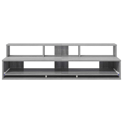 Studio Desk Grey Sonoma 152 x 42.5 x 36 cm Engineered Wood