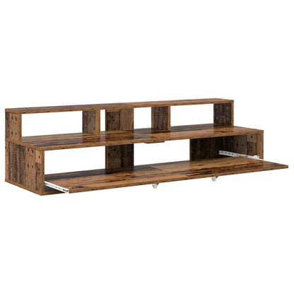 Studio Desk Old Wood 152 x 42.5 x 36 cm Engineered Wood