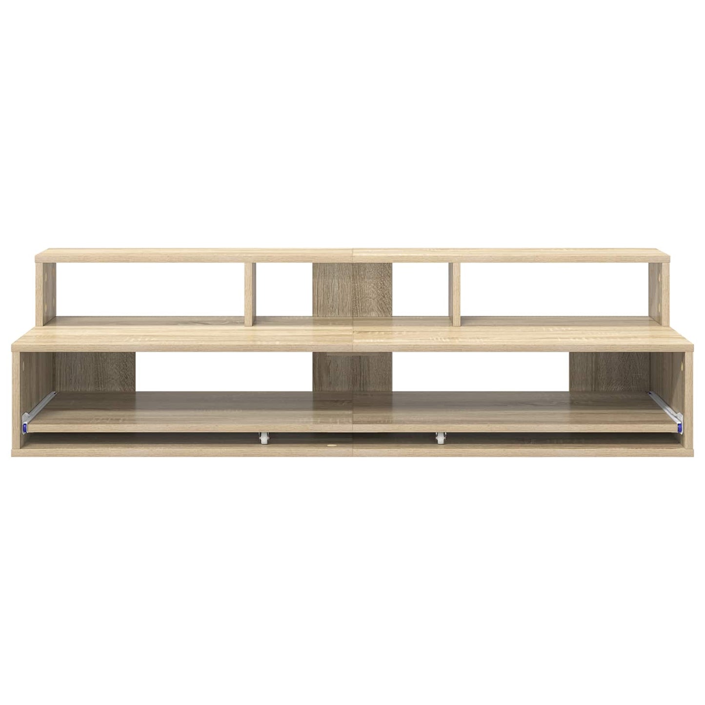 Studio Desk Sonoma Oak 130 x 42.5 x 36 cm Engineered Wood