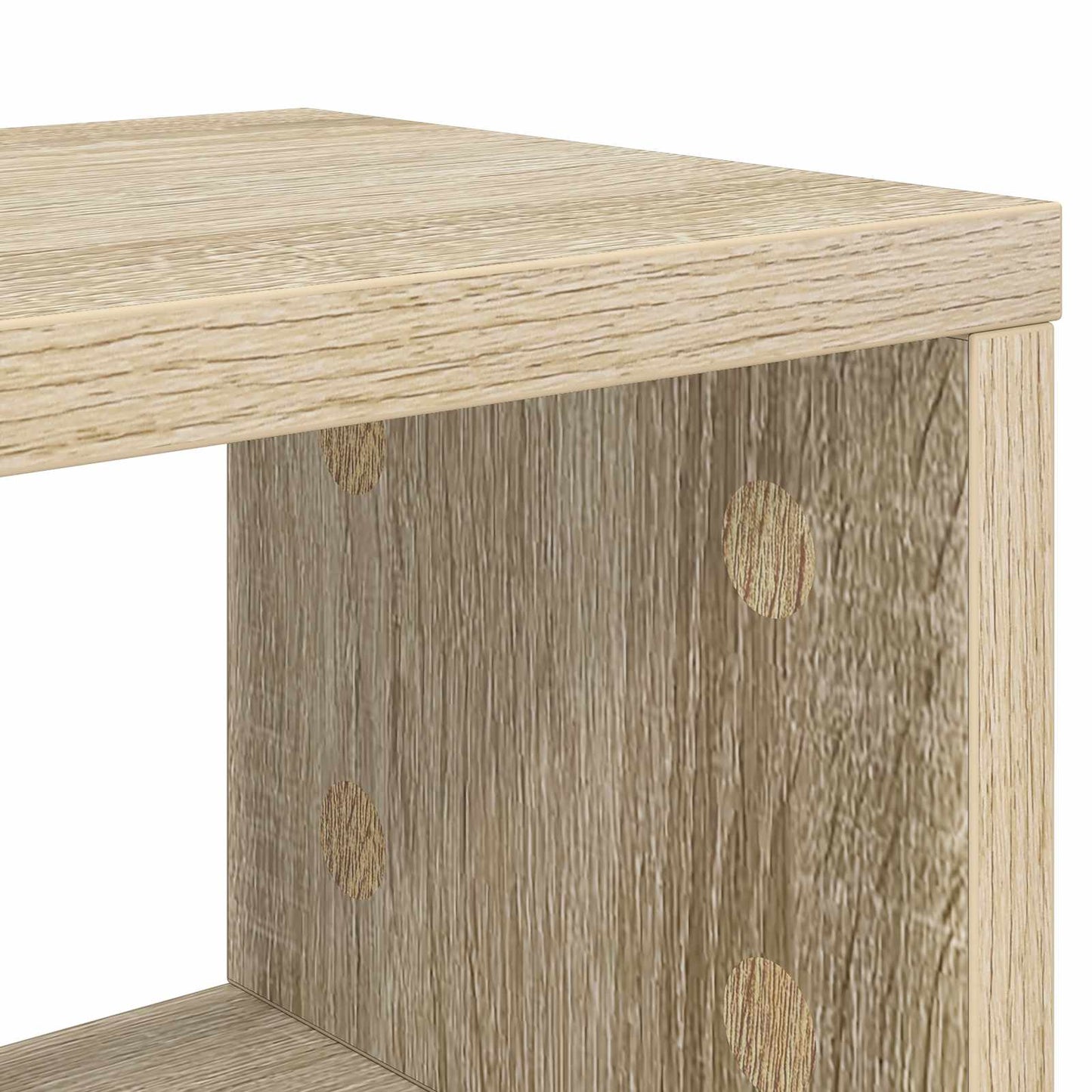 Studio Desk Sonoma Oak 110 x 42.5 x 36 cm Engineered Wood