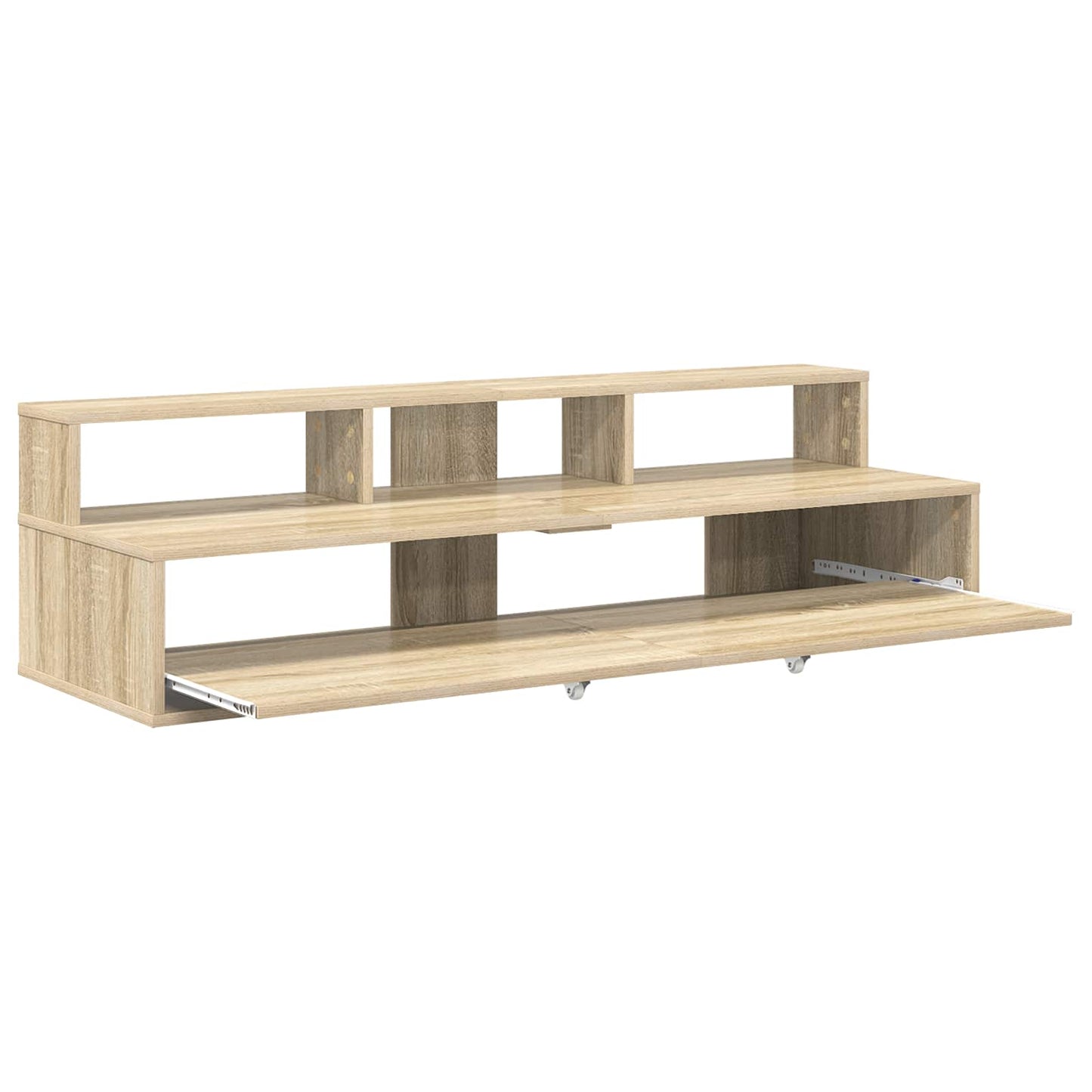 Studio Desk Sonoma Oak 110 x 42.5 x 36 cm Engineered Wood