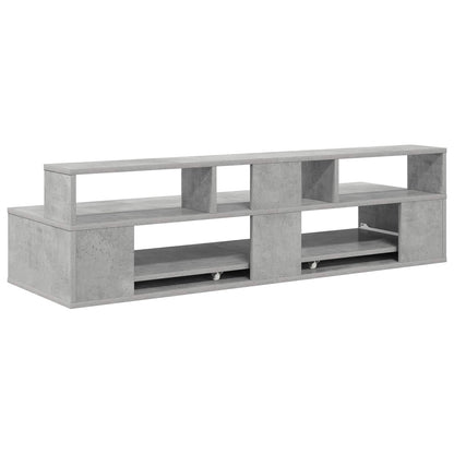 Studio Desk Concrete Grey 110 x 42.5 x 36 cm Engineered Wood