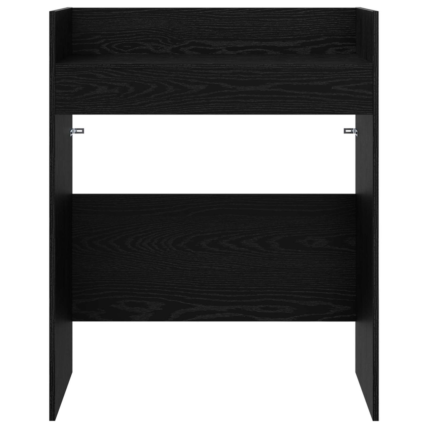 DJ Table Black Oak 102 x 45 x 102 cm Engineered Wood