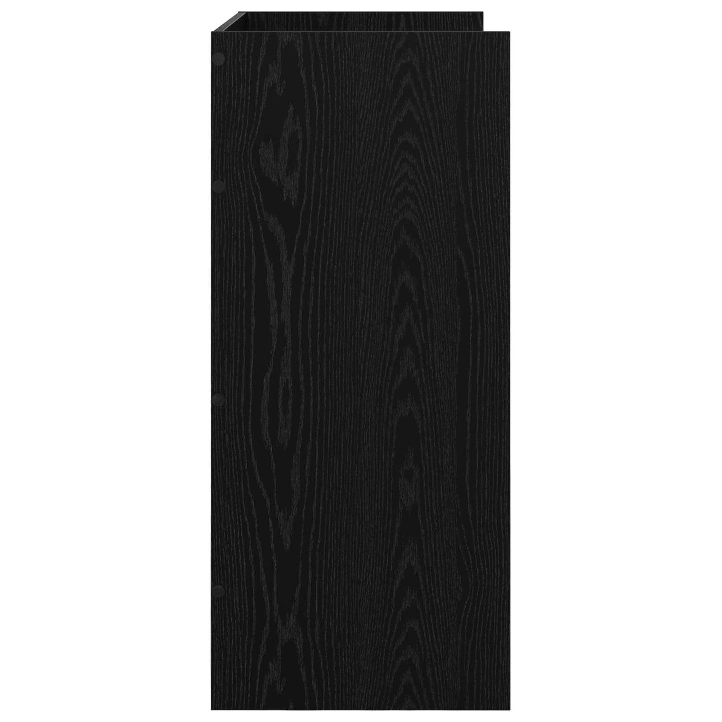 DJ Table Black Oak 102 x 45 x 102 cm Engineered Wood