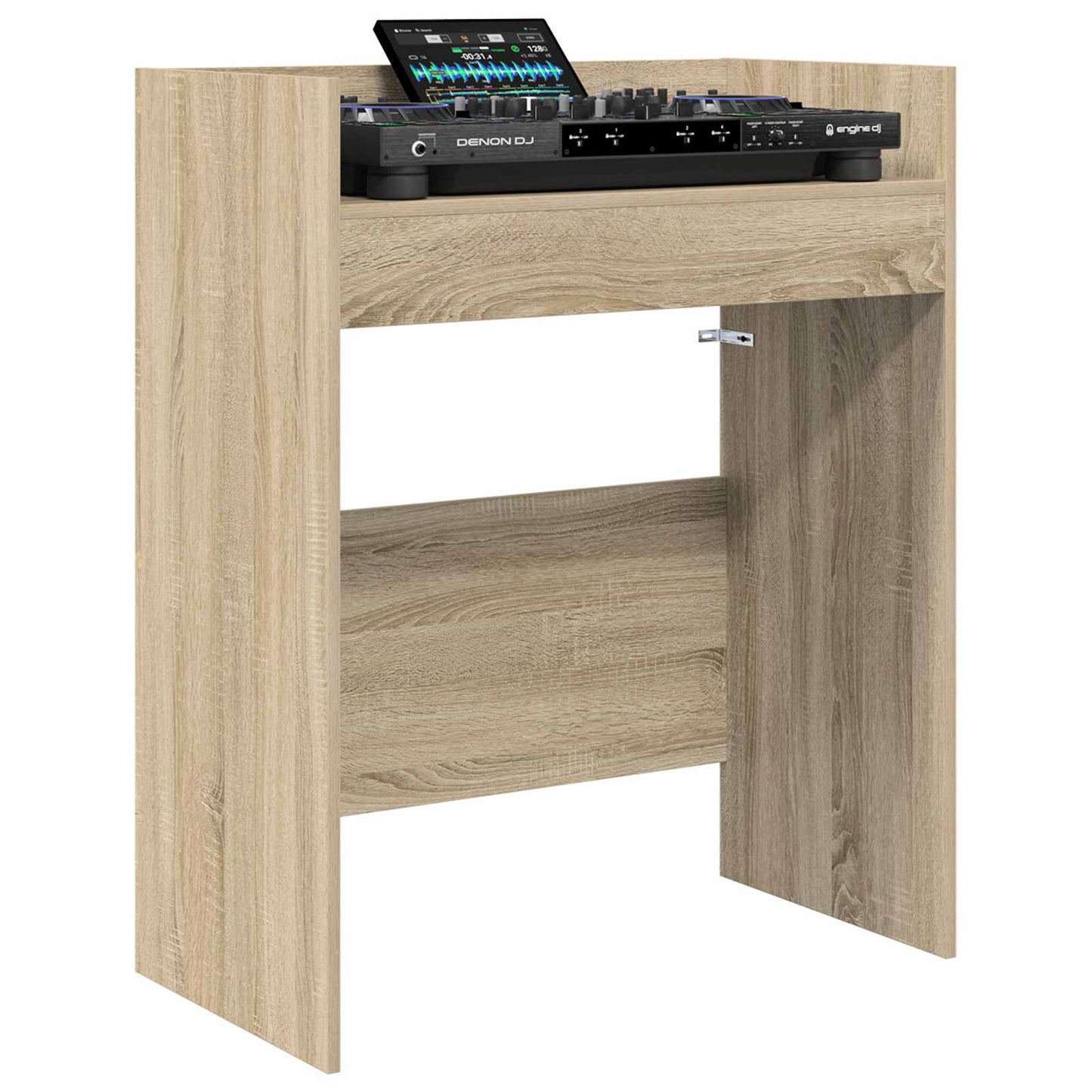 DJ Table Sonoma Oak 102 x 45 x 102 cm Engineered Wood