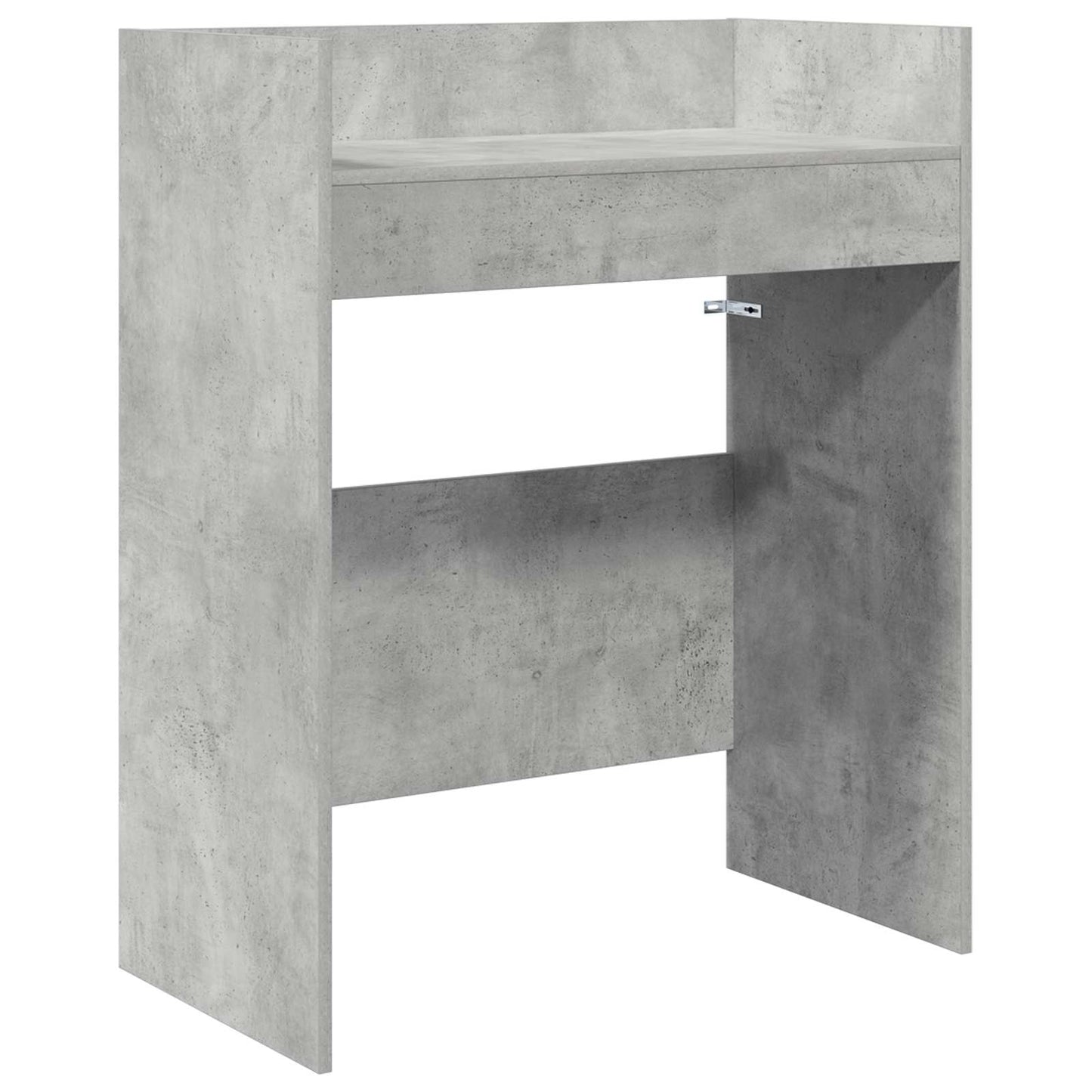 DJ Table Concrete Grey 102 x 45 x 102 cm Engineered Wood
