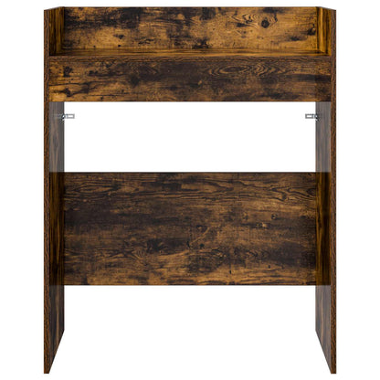 DJ Table Smoked Oak 102 x 45 x 102 cm Engineered Wood