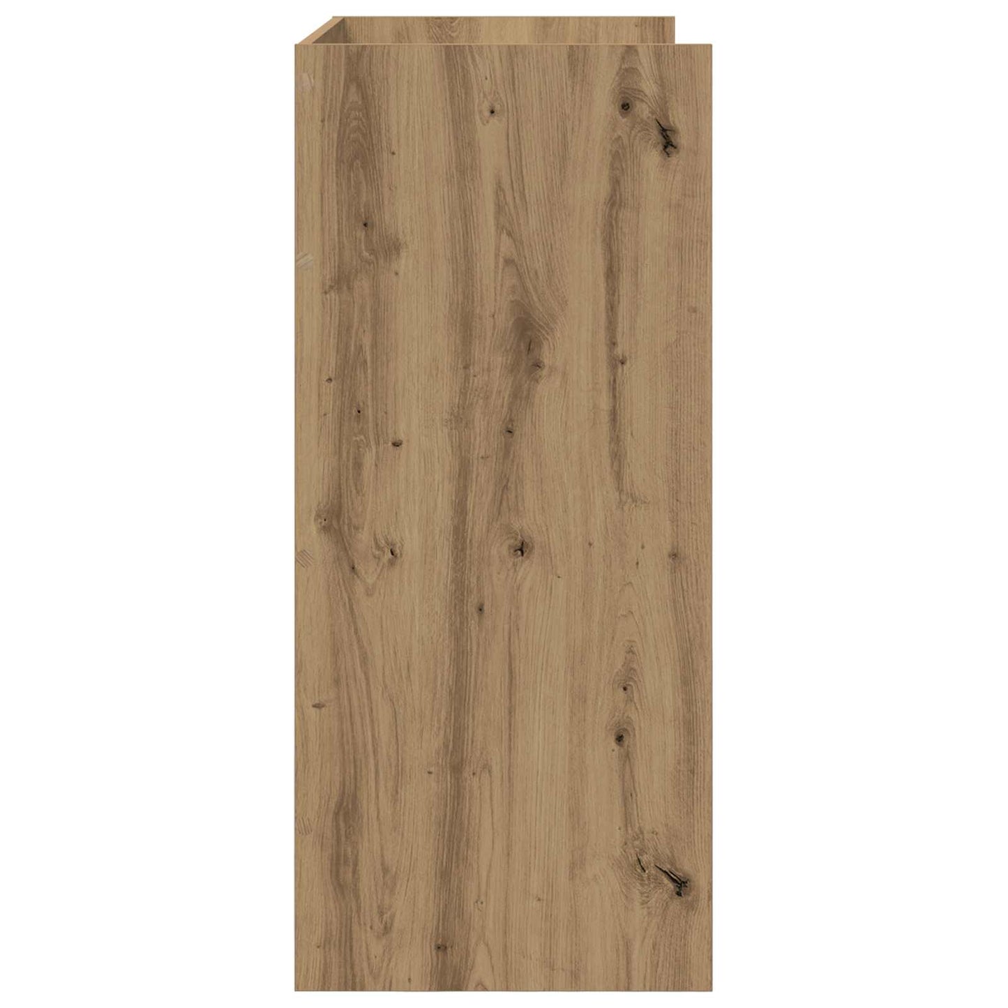 DJ Table Artisan Oak 102 x 45 x 102 cm Engineered Wood