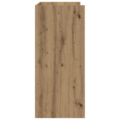 DJ Table Artisan Oak 102 x 45 x 102 cm Engineered Wood