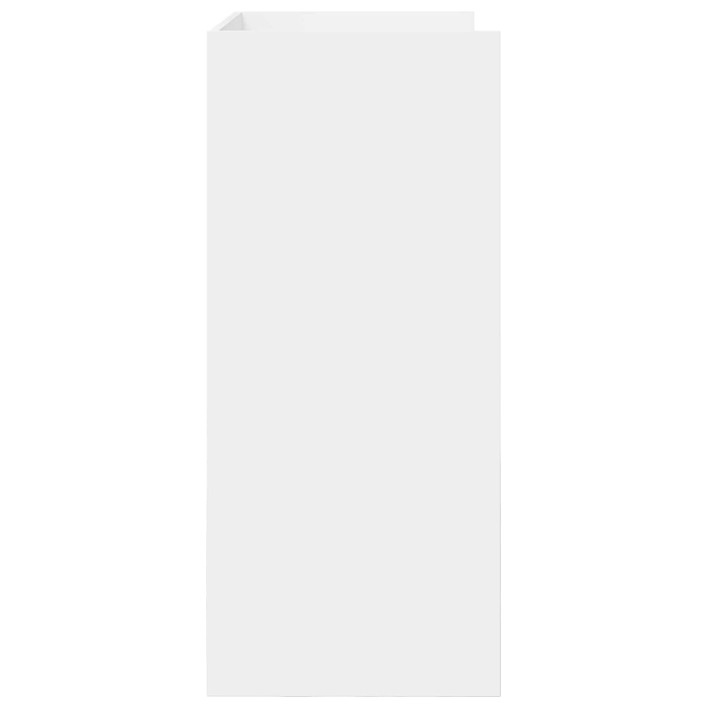 DJ Table White 82 x 45 x 102 cm Engineered Wood