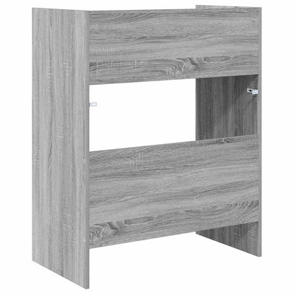 DJ Table Grey Sonoma 82 x 45 x 102 cm Engineered Wood