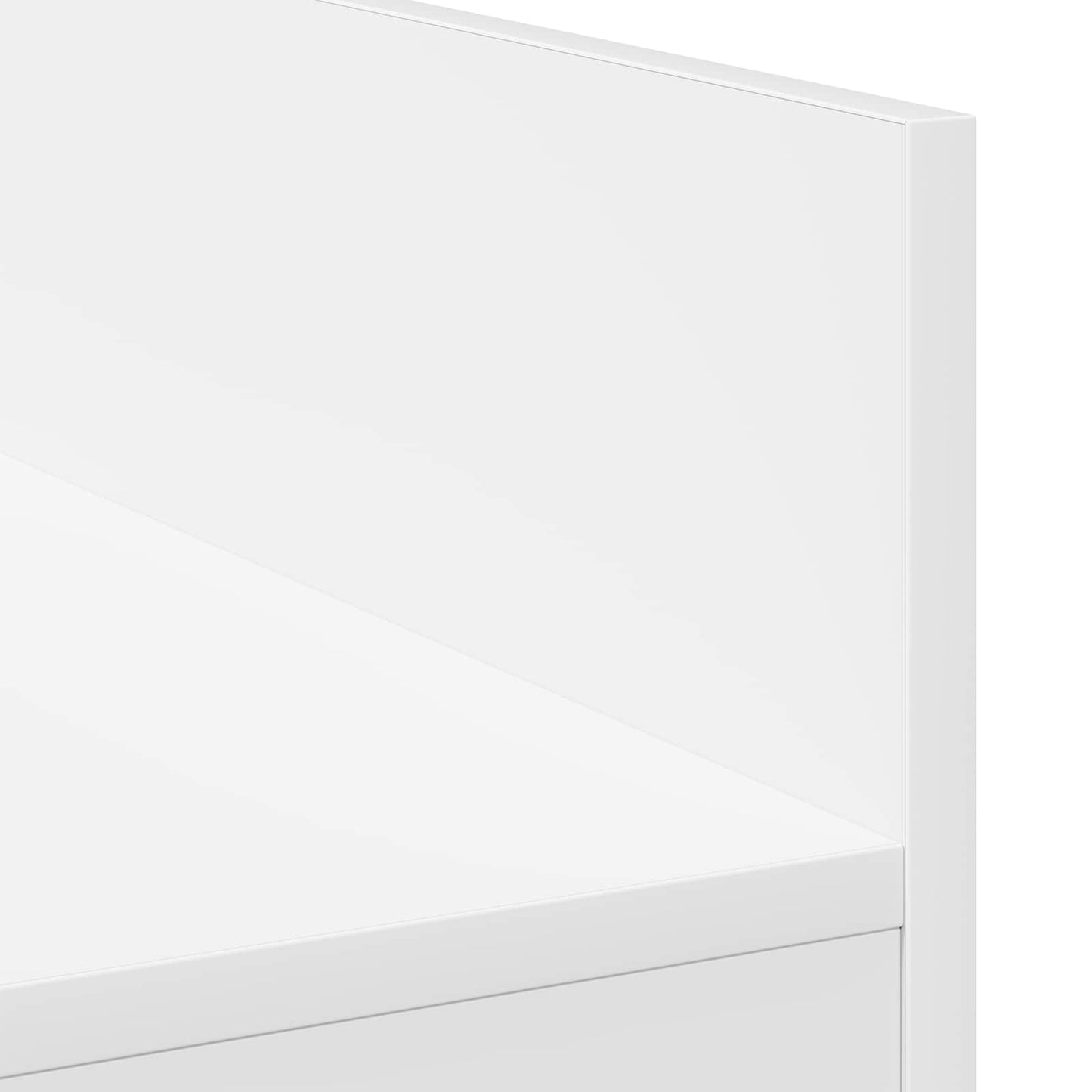 DJ Table White 62 x 45 x 102 cm Engineered Wood