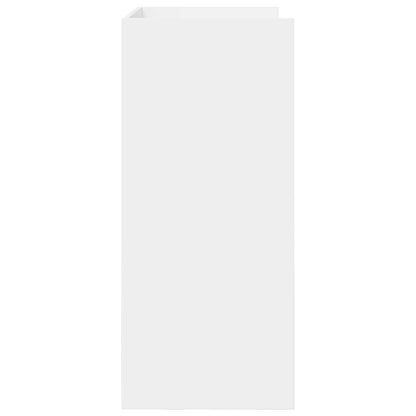 DJ Table White 62 x 45 x 102 cm Engineered Wood