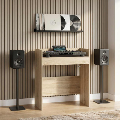 DJ Table Sonoma Oak 62 x 45 x 102 cm Engineered Wood