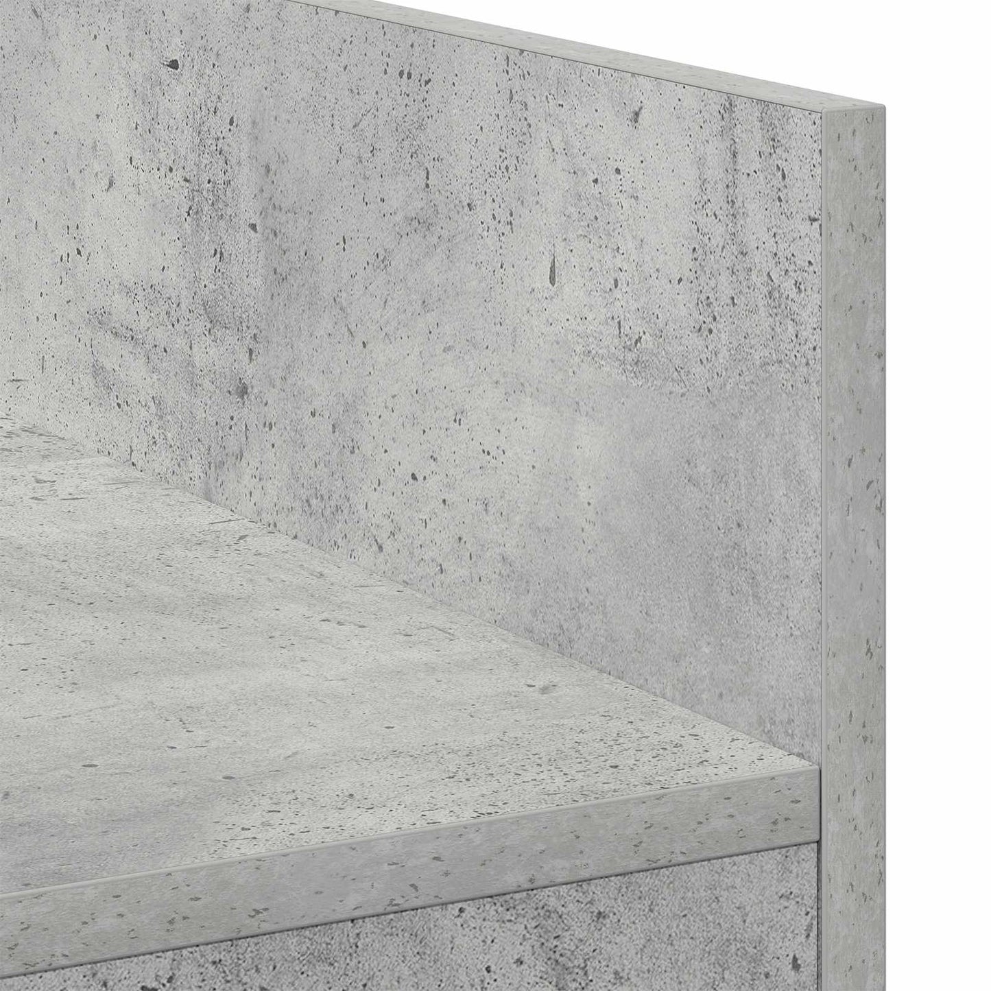 DJ Table Concrete Grey 62 x 45 x 102 cm Engineered Wood