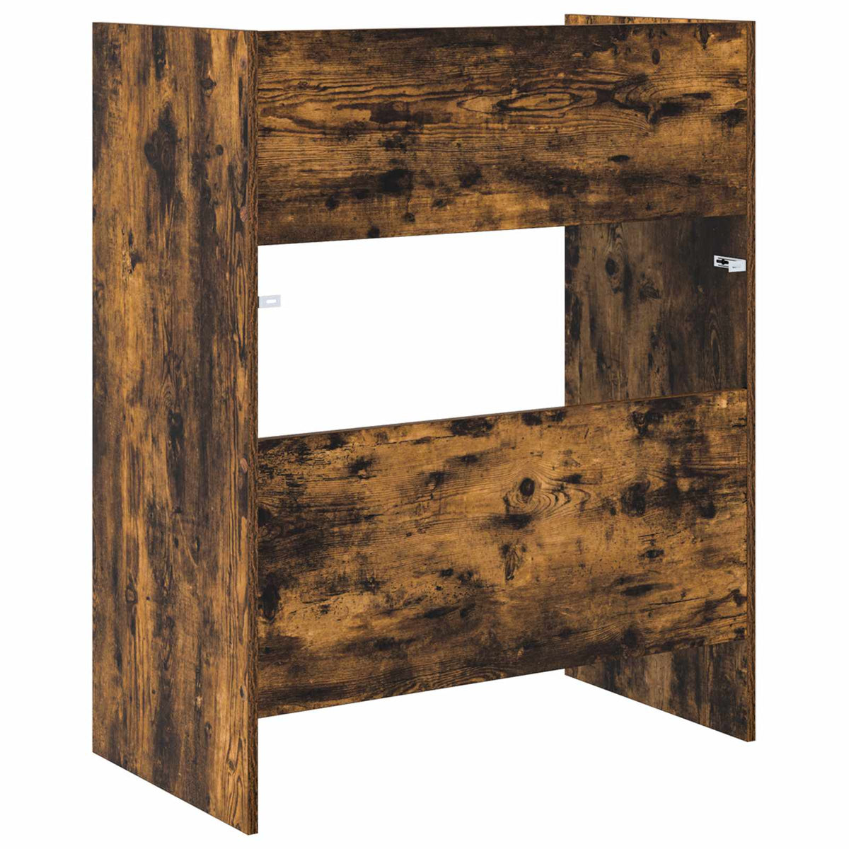 DJ Table Smoked Oak 62 x 45 x 102 cm Engineered Wood