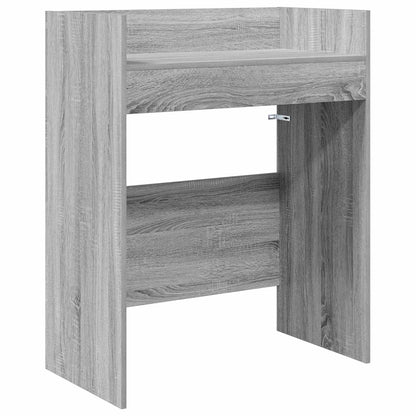 DJ Table Grey Sonoma 62 x 45 x 102 cm Engineered Wood
