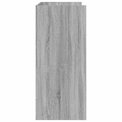 DJ Table Grey Sonoma 62 x 45 x 102 cm Engineered Wood