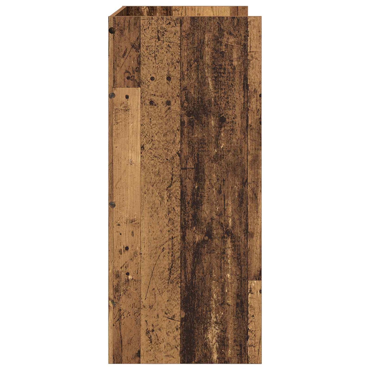 DJ Table Oak Wood 62 x 45 x 102 cm Engineered Wood