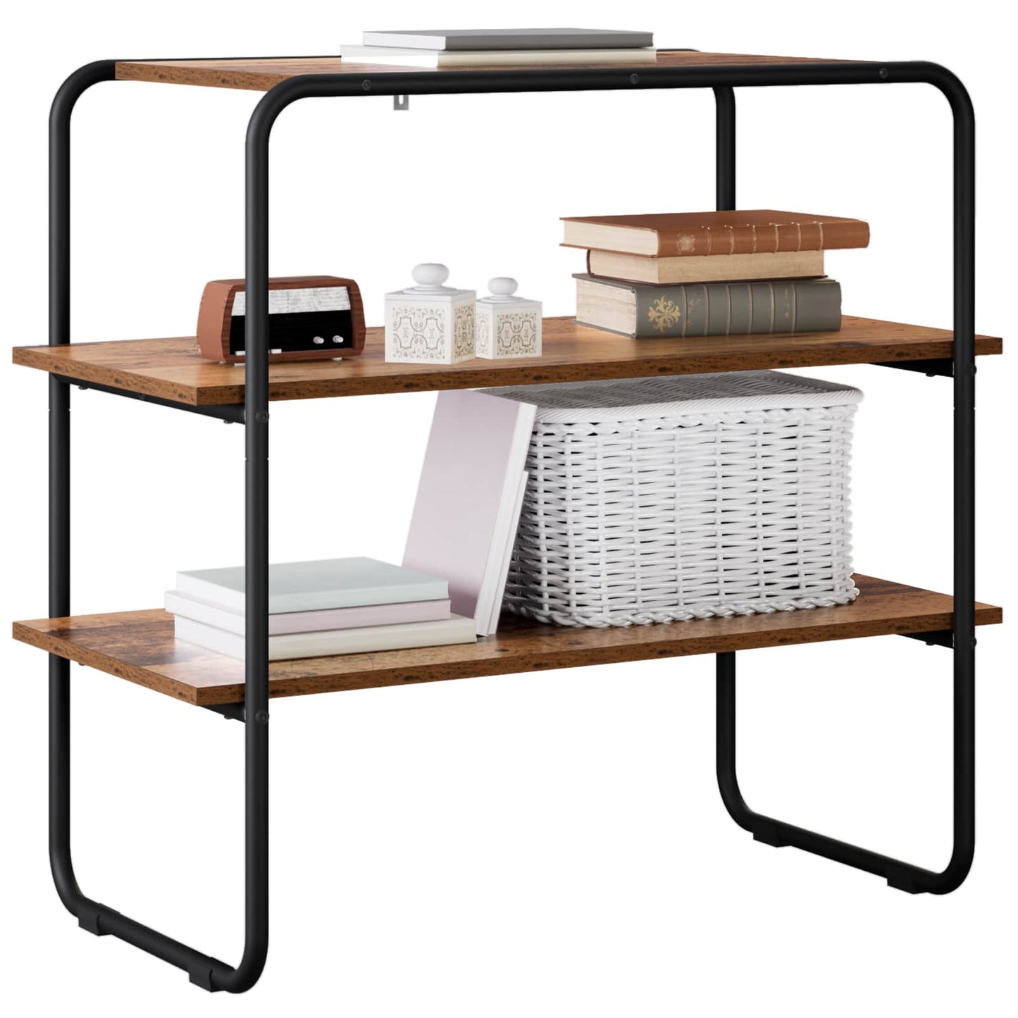Console Table Old Wood 60 x 41 x 75 cm Engineered Wood