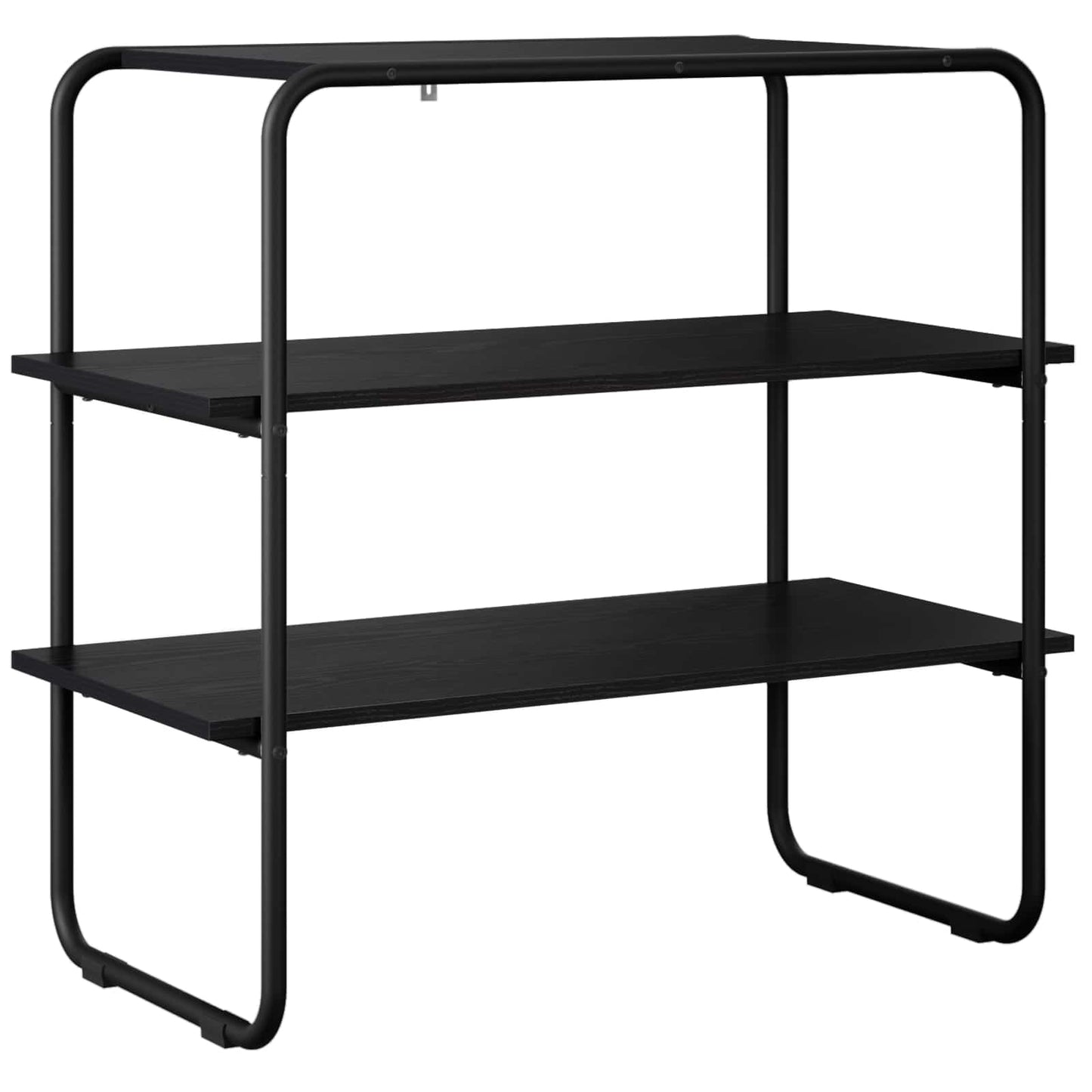 Console Table Black Oak 80 x 41 x 75 cm Engineered Wood