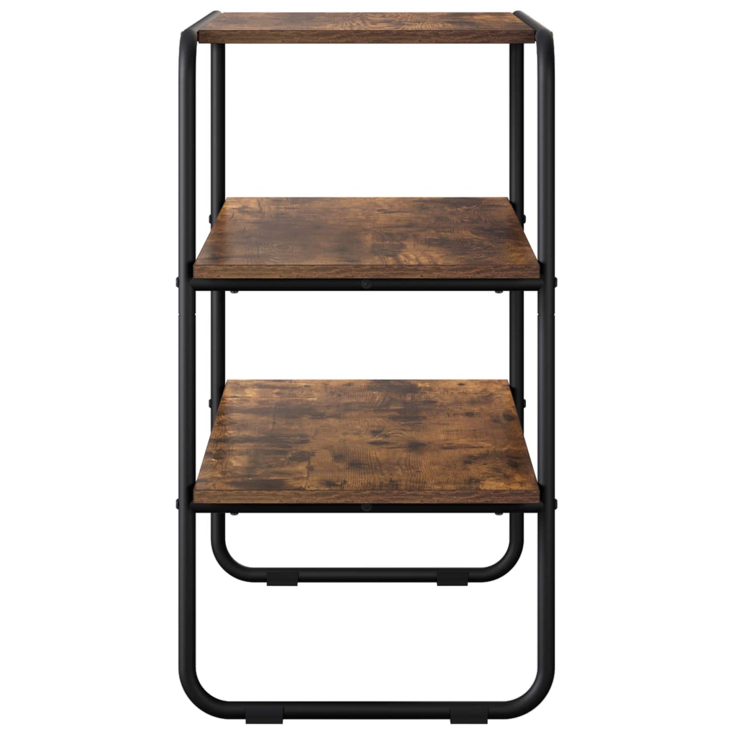 Console Table Smoked Oak 80 x 41 x 75 cm Engineered Wood