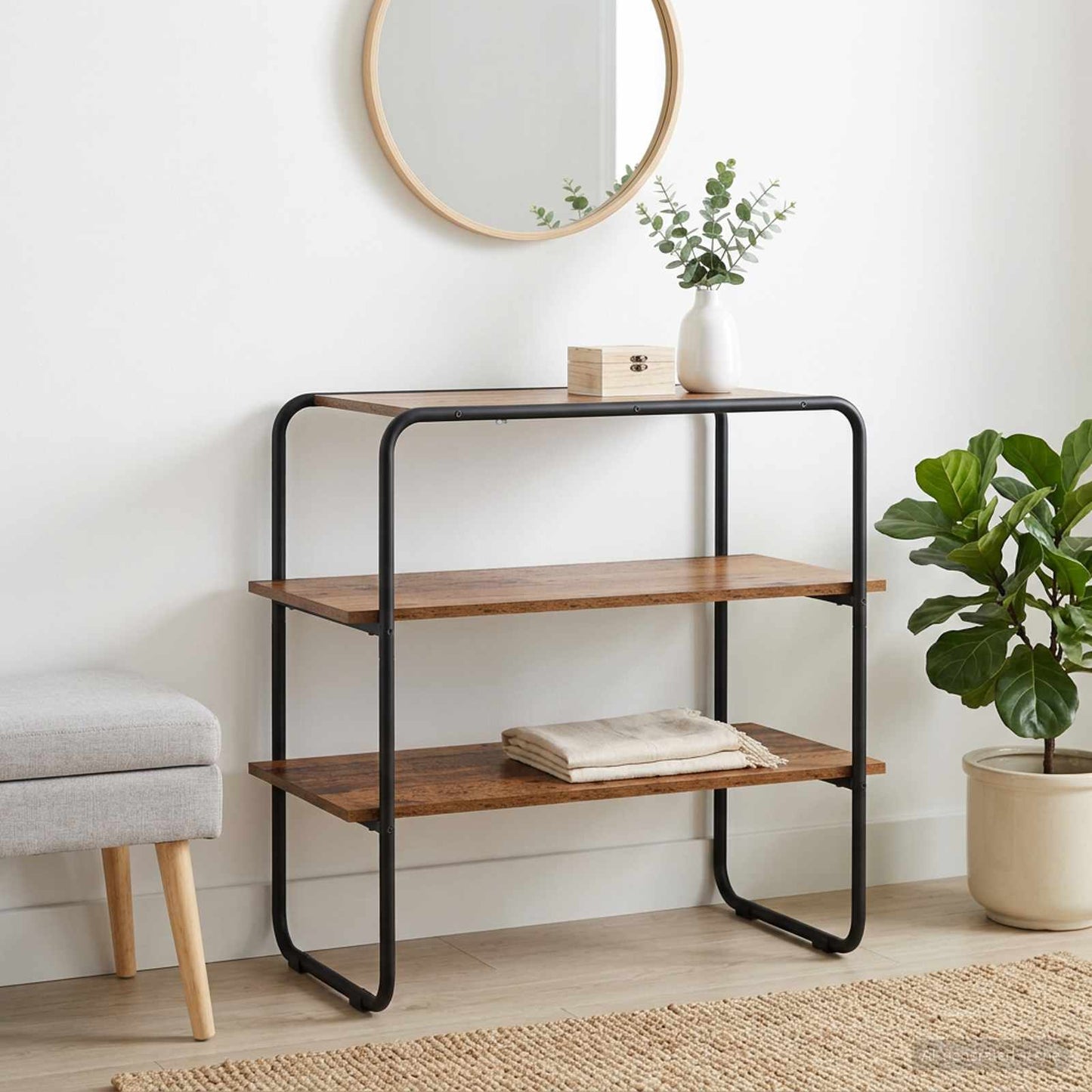 Console Table Old Wood 80 x 41 x 75 cm Engineered Wood