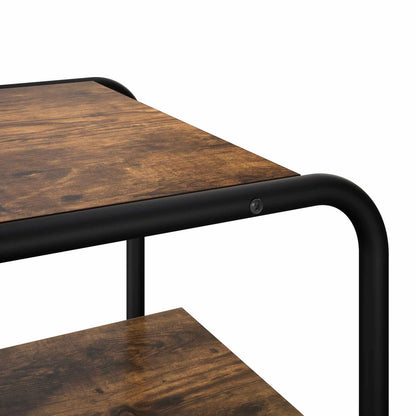 Console Table Smoked Oak 100 x 41 x 75 cm Engineered Wood