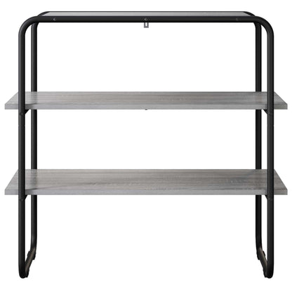 Console Table Grey Sonoma 100 x 41 x 75 cm Engineered Wood