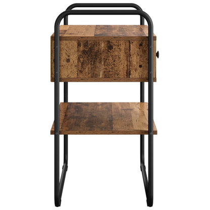 Console Table Old Wood 80 x 40 x 75 cm Engineered Wood