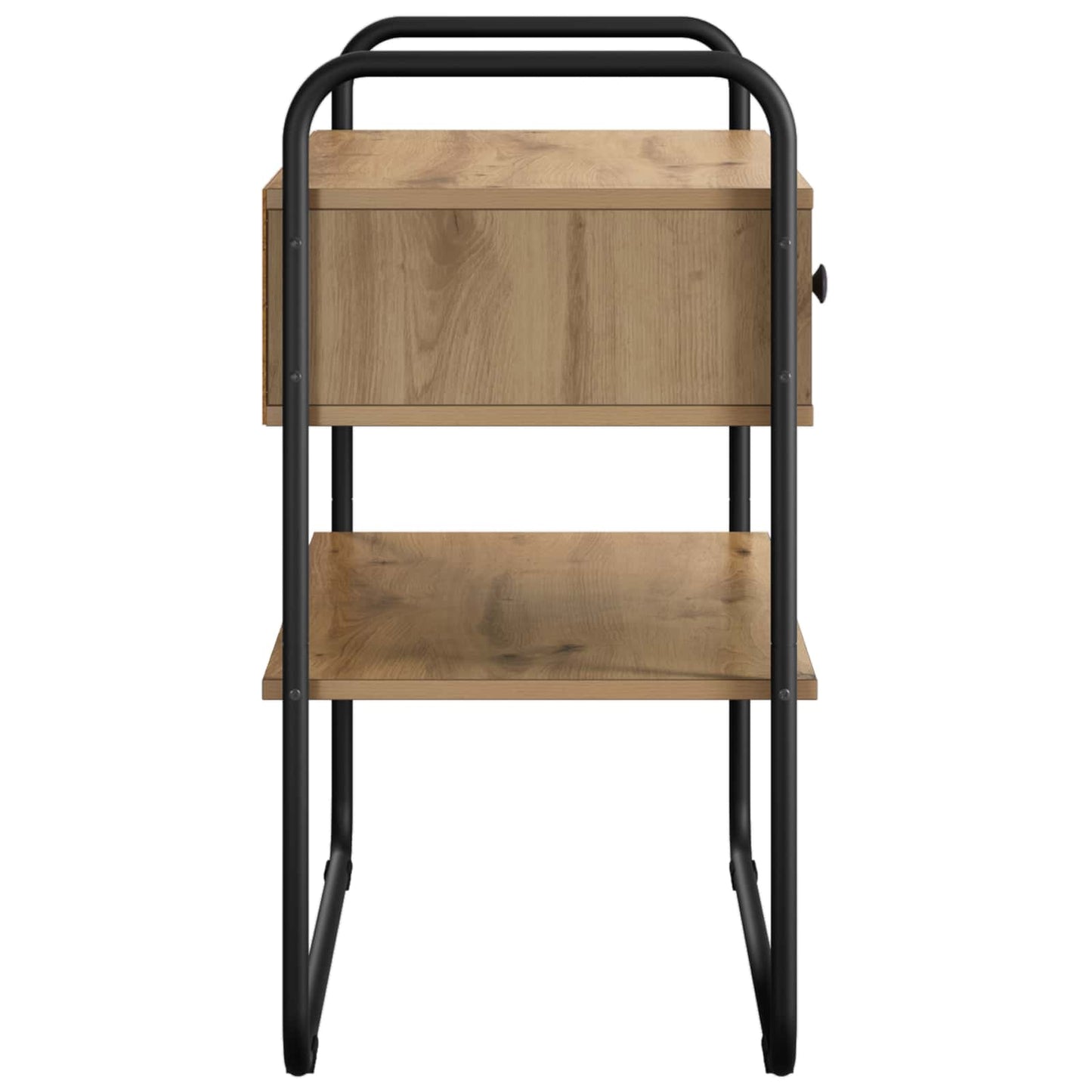 Console Table Artisan Oak 80 x 40 x 75 cm Engineered Wood